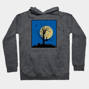 Moon Gazing (Autumn Cat) Hoodie